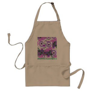 Lova Kärlek Heart Motif Art-utskrift Förkläde