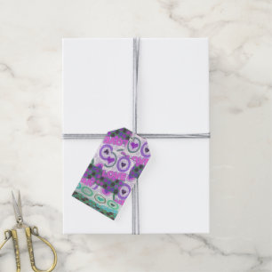 Lova Kärlek Heart Motif Art-utskrift Presentetikett