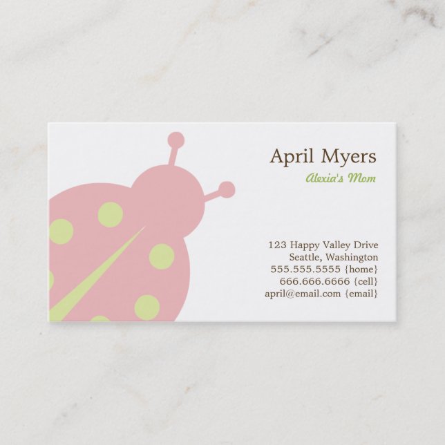 Lova Ladybug-Mammor (Framsida)