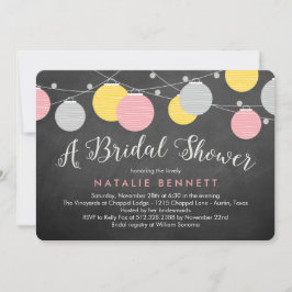 Lova Lanternor Inbjudningskort för möhippan