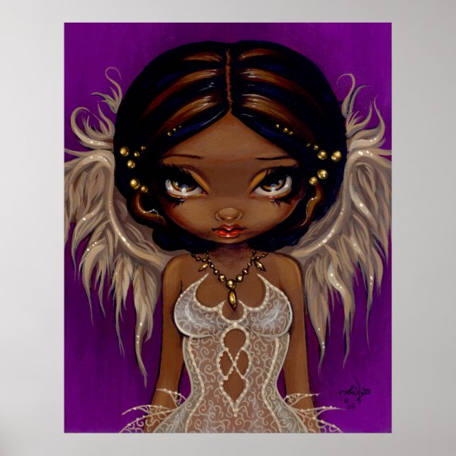 Lova Ögon Fairy Art Print Poster (Framsidan)