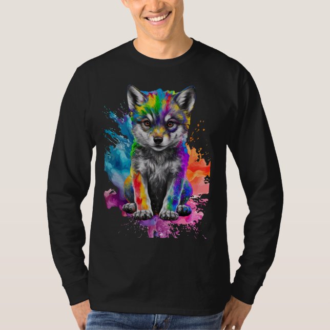 Lovable Baby Lycan Varg T-Shirt (Framsida)