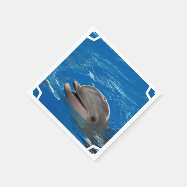 Lovable Dolphin Pappersservett (Hörn)