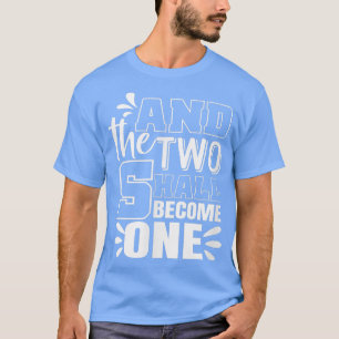 Lovable Giftermål of Cheerful Par Quote T Shirt