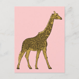 Lovable Giraffe Vykort