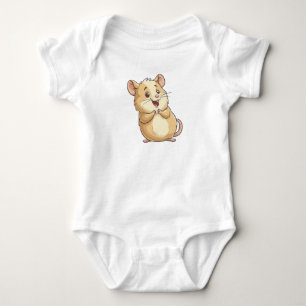 Lovable Little Hamster Excited T Shirt