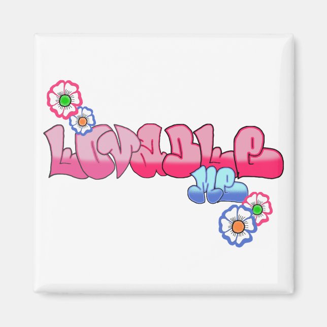 Lovable Me Fridge Magnet (Framsidan)