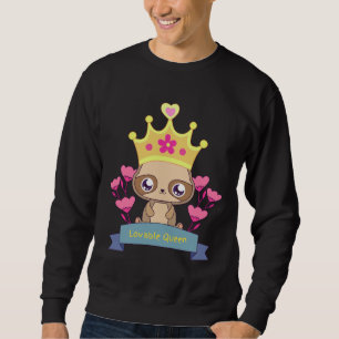 Lovable Queen Sloth Lång Ärmad Tröja