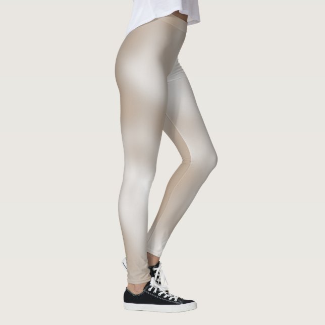 Lovable Sand Classic Shaded White Leggings (Höger)