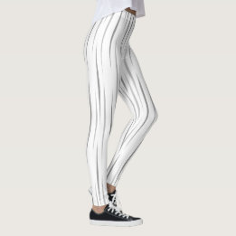 Lovable White Organic Unik Flames Leggings