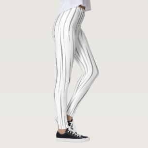 Lovable White Organic Unik Flames Leggings