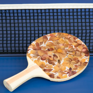 Lövaktiga Nyanser Av Färg Pingisracket