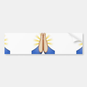 lovande emoji bildekal