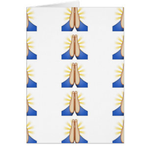 lovande emoji hälsningskort