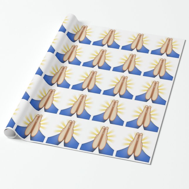 lovande emoji presentpapper (Utrullad)