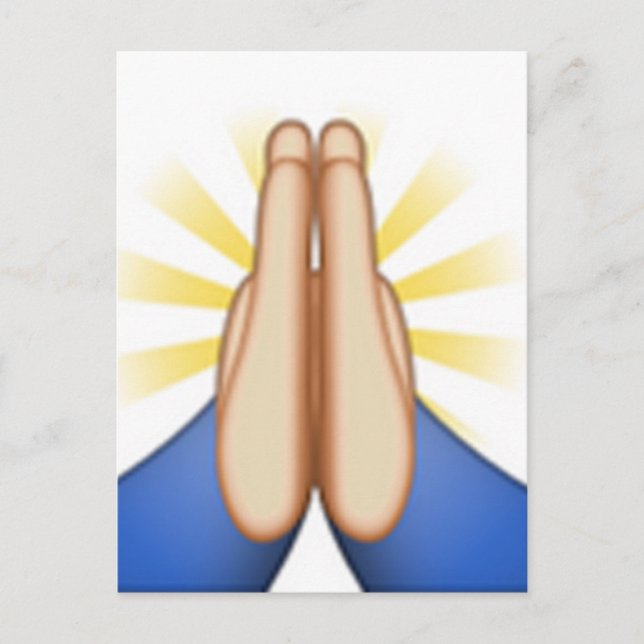 lovande emoji vykort (Framsida)