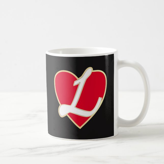 Lovande hjärta kaffemugg (Höger)