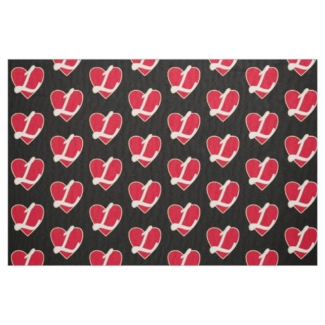 Lovande hjärta tyg (Fat Quarter)