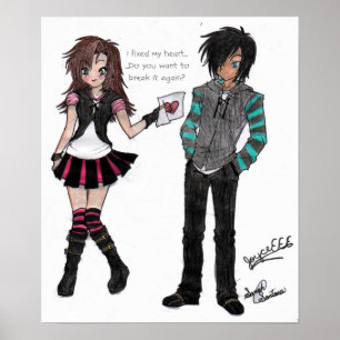 Lovande på fel person igen poster