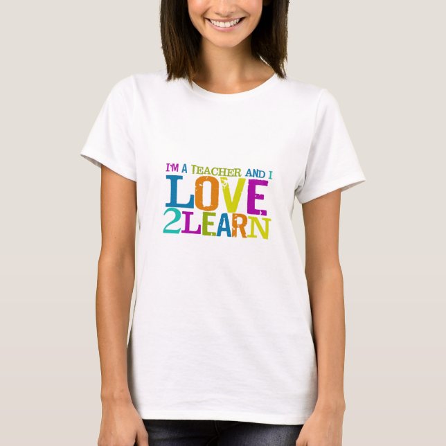 Love2Learn T-shirt (Framsida)