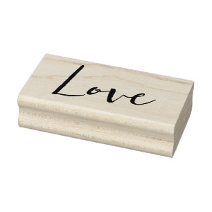 LOVE 1"x2.5" Gummistämpel / Heathrow Stämpel