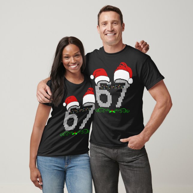 Love 67 Valentine Christmas Gift T Shirt (Unisex)