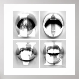 LOVE / A Portrait of Phonetic Emotion Poster