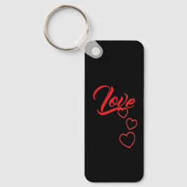 Love Acrylic Keychain Nyckelring