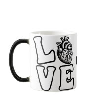 LOVE Anatomiskt Människohjärta 
