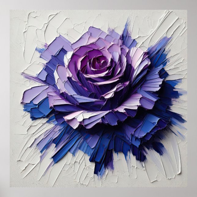 Love and Beauty: The Essence of Rose Art Poster (Framsidan)