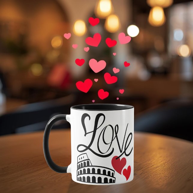 Love and Monument Personalized Mug Mugg (Skapare uppladdad)