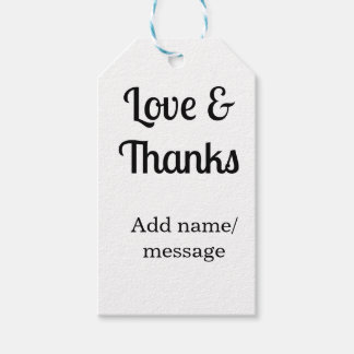 Love and thanks business name text message presentetikett
