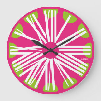 LOVE ART KLOCK CLASSIC OVERLAPPING NUMBERS BY MASA STOR KLOCKA