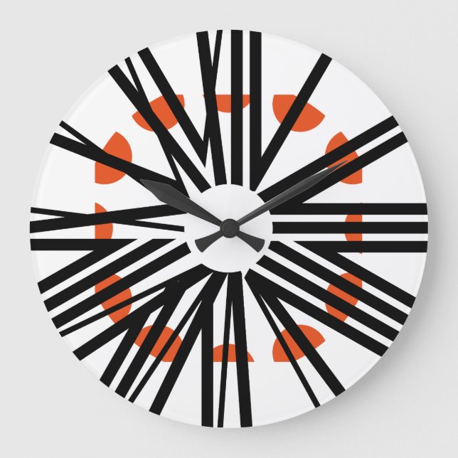 LOVE ART KLOCK CLASSIC OVERLAPPING NUMBERS BY MASA STOR KLOCKA (Framsida)