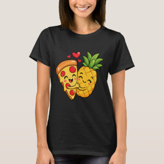 Love at First Slice - Pizza Meets Pineapple T Shirt