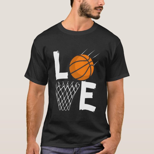 Love Basketball Bball For T Shirt (Framsida)