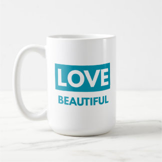 Love beautiful kaffemugg