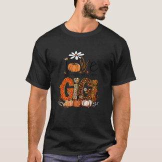 Love being called gigis Grandma gigi Halloween  T Shirt