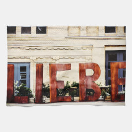 Love Berlin, Germany Travel Souvenir  Kökshandduk