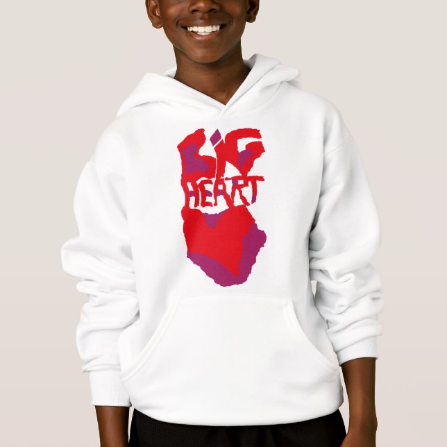 Love.Big heart/Corazon Grande love by Masanser pix T Shirt (Framsida)