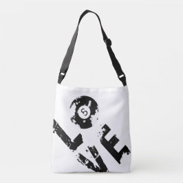 Love Billiard Tote Bag Axelväska