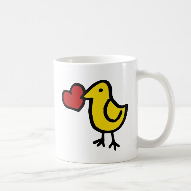 Love Bird Kaffemugg (Höger)