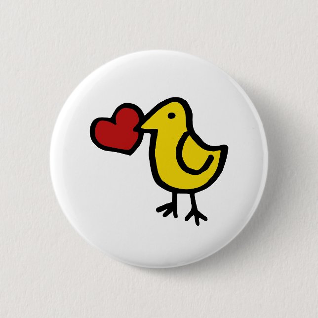 Love Bird Knapp (Framsida)