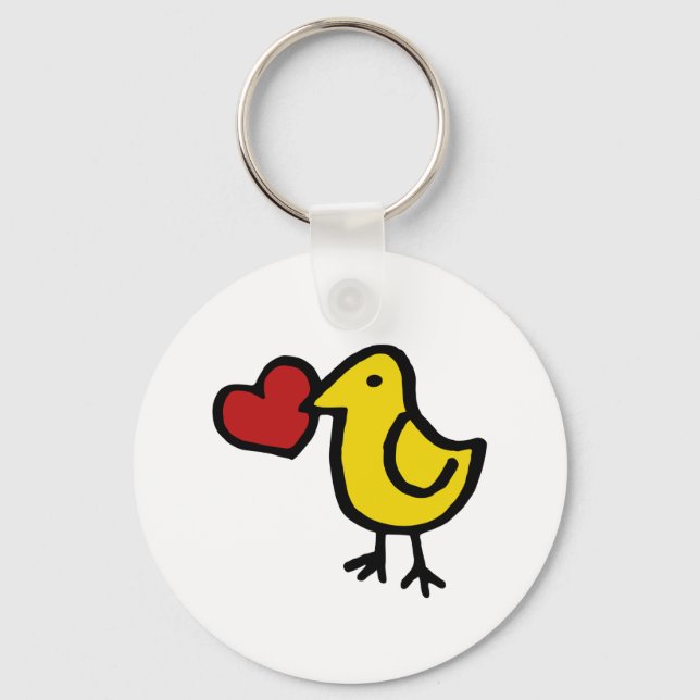 Love Bird Nyckelring (Framsida)