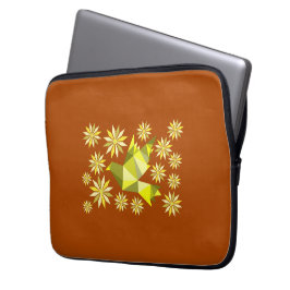 LOVE BIRD with FLOWER GIFT SPECIELL DAY, BIRTHDAY Laptop Fodral