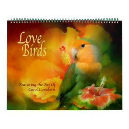 love birds Art Calendar Kalender