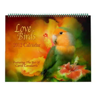 love birds Art Kalender 2012