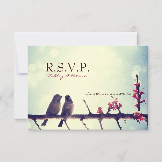 Love birds artikel OSA kort (Framsida)