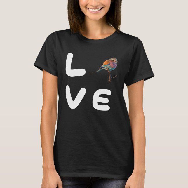 LOVE BIRDS BIRD T SHIRT (Framsida)