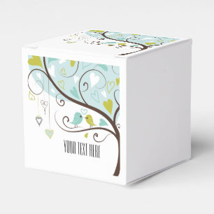Love birds Bröllop Presentaskar